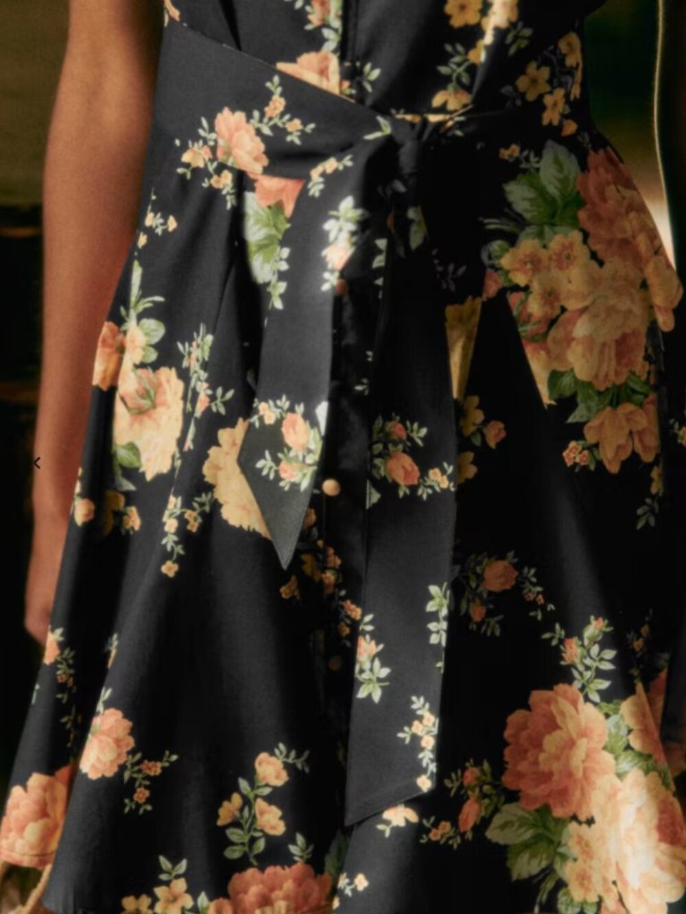 Sezane Solitta Dress Pila Print - Picture 3 of 7